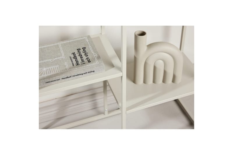 Sidobord Staal - Beige, 26x80x80 - Möbler - Bord & matgrupper - Avlastningsbord - Lampbord