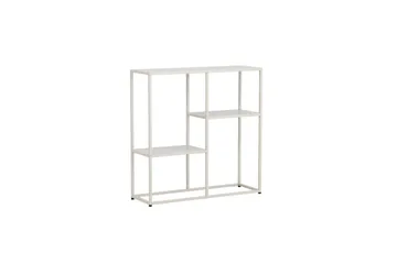 Sidobord Staal - Beige, 26x80x80 - Möbler - Bord & matgrupper - Avlastningsbord - Lampbord