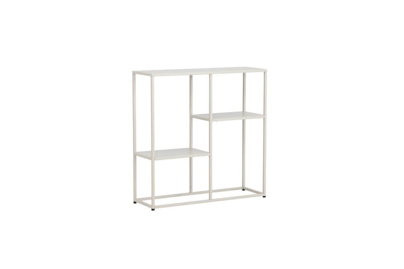 Sidobord Staal - Beige, 26x80x80 - Möbler - Bord & matgrupper - Avlastningsbord - Lampbord