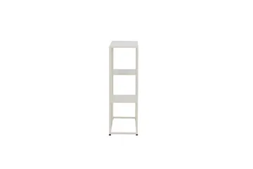 Sidobord Staal - Beige, 26x80x80 - Möbler - Bord & matgrupper - Avlastningsbord - Lampbord