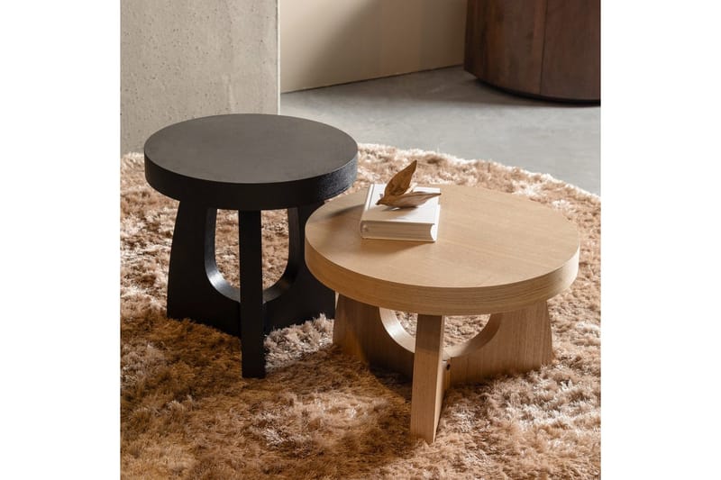 Sidobord Tala - Svart - Möbler - Bord & matgrupper - Avlastningsbord - Lampbord