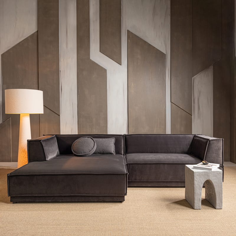 Sidobord Tovi 40 cm - Grå - Möbler - Bord & matgrupper - Avlastningsbord - Lampbord