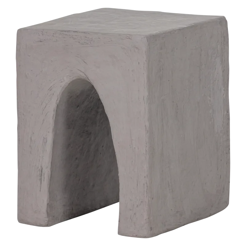 Sidobord Tovi 40 cm, Grå