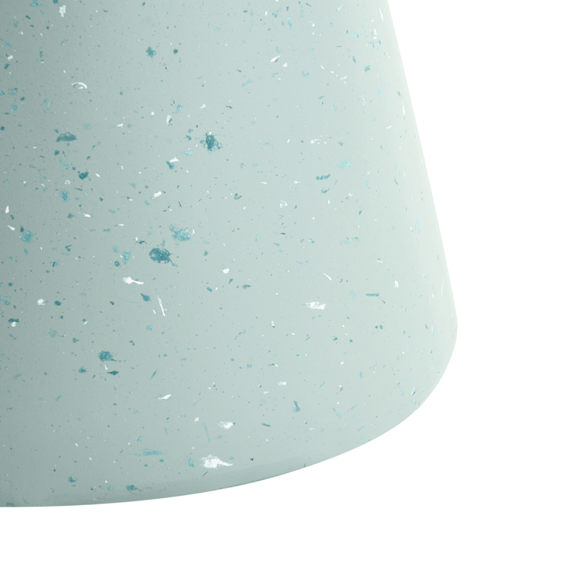 Sidobord utomhus Mincio 45 cm Terrazzoeffekt - Grön - Utemöbler - Balkong - Balkongmöbler - Balkongbord