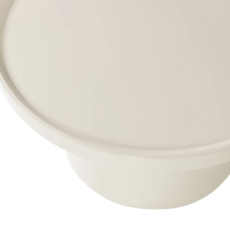 Sidobord Veluna 70 cm Rund - Sand - Möbler - Bord & matgrupper - Avlastningsbord - Lampbord