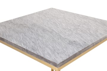 Sidobord Venture Home Estelle Guld,Grå 50 x 50 - Grå - Möbler - Bord & matgrupper - Avlastningsbord - Lampbord