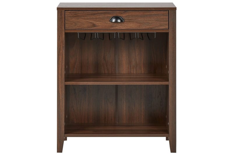 Sidobord Walkerston Mörkt trä - Mörkt trä - Möbler - Bord & matgrupper - Avlastningsbord - Lampbord