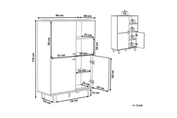 Sidobord Paramount - Möbler - Bord & matgrupper - Avlastningsbord - Lampbord