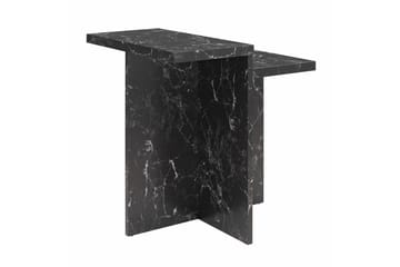 Sidobord/Avslutningsbord Brielle Svart marmor - Svart marmor - Möbler - Bord & matgrupper - Avlastningsbord - Lampbord