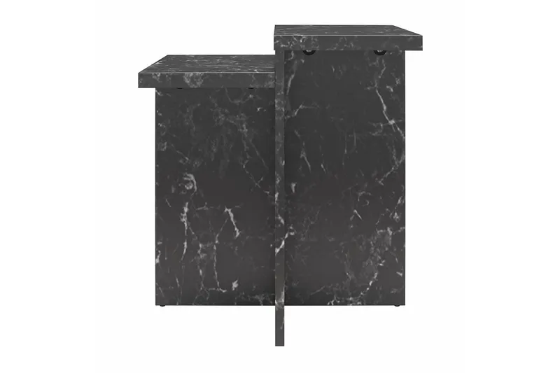 Sidobord/Avslutningsbord Brielle Svart marmor - Svart marmor - Möbler - Bord & matgrupper - Avlastningsbord - Lampbord