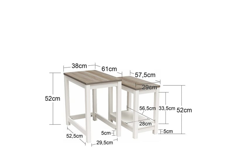 Sidobord/Avslutningsbord Chapel Hill - Möbler - Bord & matgrupper - Avlastningsbord - Lampbord