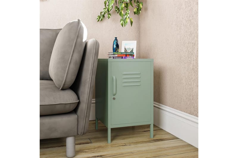 Sidobord/Avslutningsbord Mission District Blekt Grön - Blekt Grön - Möbler - Bord & matgrupper - Avlastningsbord - Lampbord