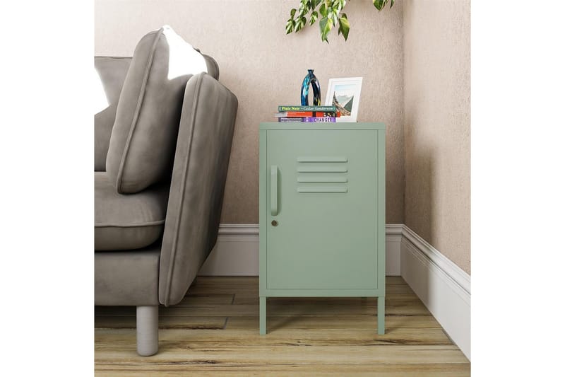 Sidobord/Avslutningsbord Mission District Blekt Grön - Blekt Grön - Möbler - Bord & matgrupper - Avlastningsbord - Lampbord