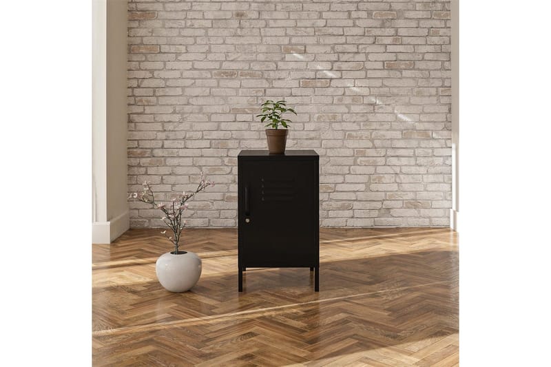 Sidobord/Avslutningsbord Mission District Svart - Svart - Möbler - Bord & matgrupper - Avlastningsbord - Lampbord