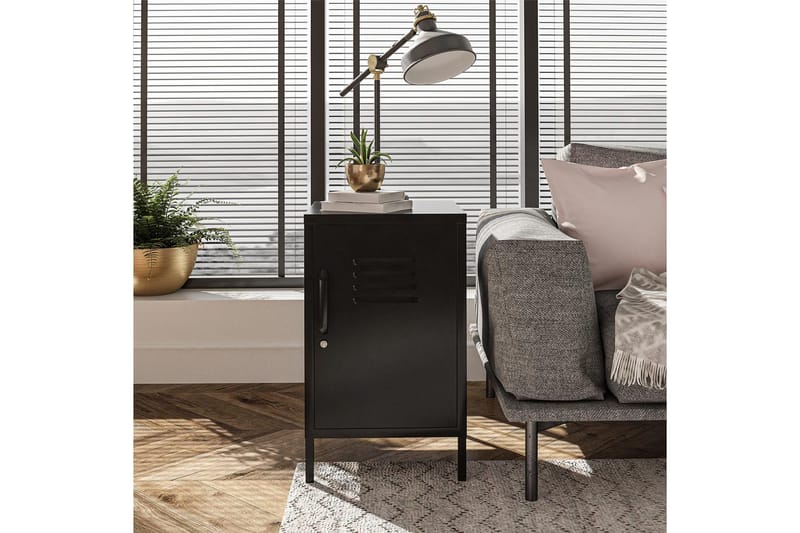 Sidobord/Avslutningsbord Mission District Svart - Svart - Möbler - Bord & matgrupper - Avlastningsbord - Lampbord