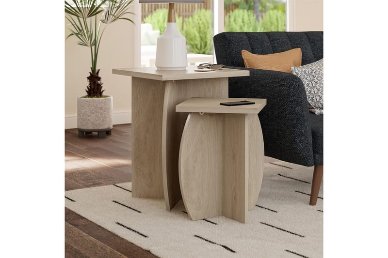 Sidobord/Avslutningsbord Voler Set - Möbler - Bord & matgrupper - Avlastningsbord - Lampbord