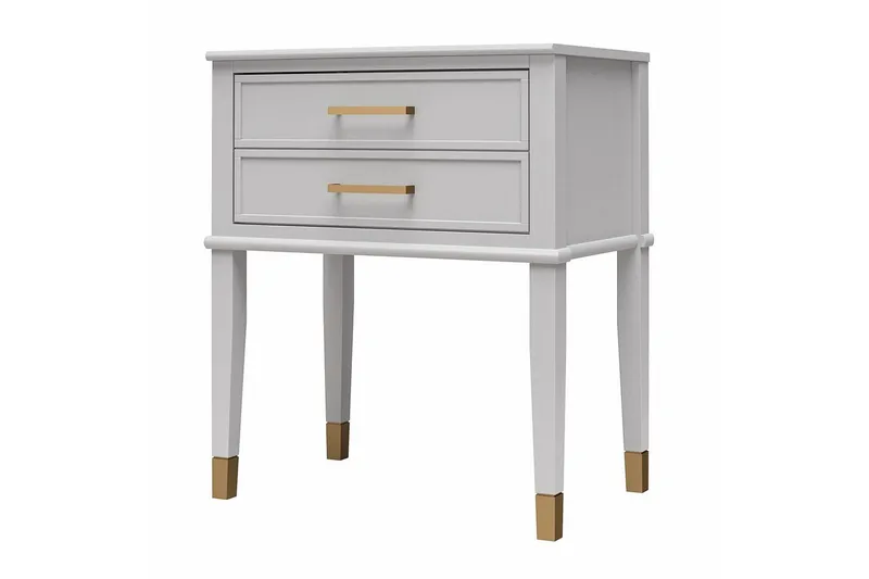 Sidobord/Avslutningsbord Westerleigh Duvgrå - Duvgrå - Möbler - Bord & matgrupper - Avlastningsbord - Lampbord