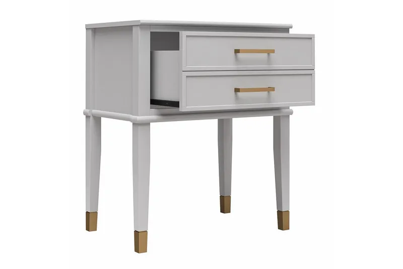 Sidobord/Avslutningsbord Westerleigh Duvgrå - Duvgrå - Möbler - Bord & matgrupper - Avlastningsbord - Lampbord