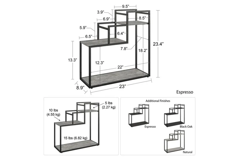 Sidobord/Avslutningsbord Weston - Möbler - Bord & matgrupper - Avlastningsbord - Lampbord