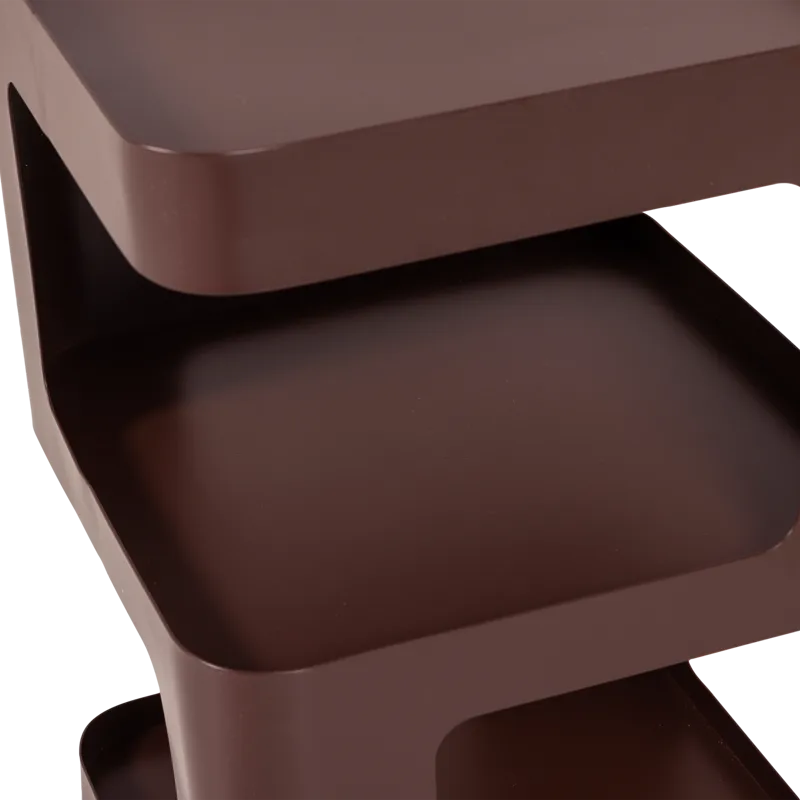 Sidobord/Nattduksbord Riv 35 cm - Lila/Brun - Möbler - Bord & matgrupper - Avlastningsbord - Sängbord & nattduksbord