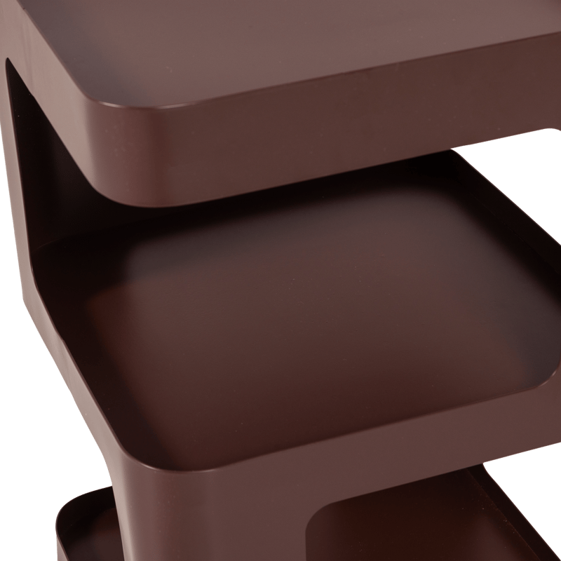 Sidobord/Nattduksbord Riv 35 cm - Lila/Brun - Möbler - Bord & matgrupper - Avlastningsbord - Sängbord & nattduksbord