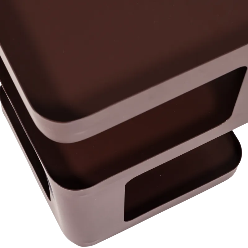 Sidobord/Nattduksbord Riv 35 cm - Lila/Brun - Möbler - Bord & matgrupper - Avlastningsbord - Sängbord & nattduksbord