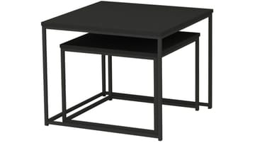 Sidobordset Kapelvej Fyrkant Omonterad - Svart - Möbler - Bord & matgrupper - Avlastningsbord - Satsbord