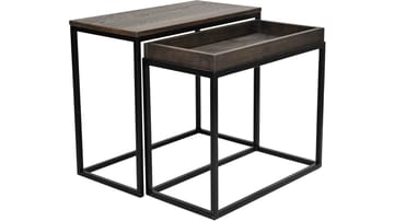 Sidobordset Kapelvej Rektangel - Brun Ek - Möbler - Bord & matgrupper - Avlastningsbord - Satsbord