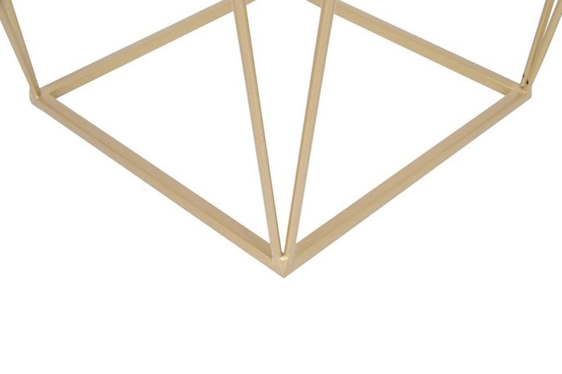 Sierra Sidobord 2 St 45|35 cm - Guld - Möbler - Bord & matgrupper - Avlastningsbord
