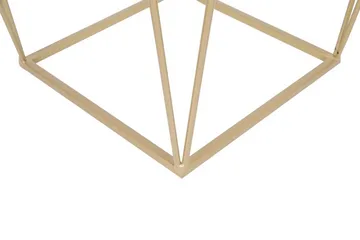 Sierra Sidobord 2 St 45|35 cm - Guld - Möbler - Bord & matgrupper - Avlastningsbord - Lampbord