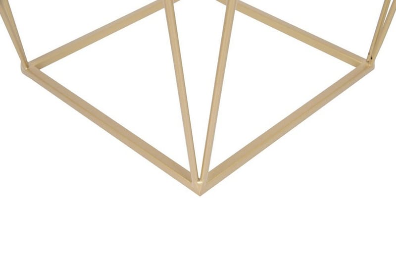 Sierra Sidobord 2 St 45|35 cm - Guld - Möbler - Bord & matgrupper - Avlastningsbord - Lampbord