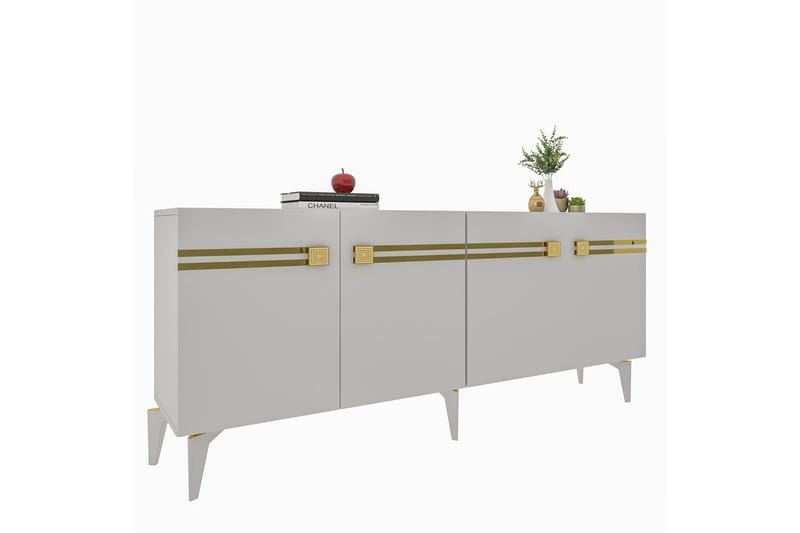 Slobidka Konsollbord 150 cm - Guld/Vit - Möbler - Bord & matgrupper - Avlastningsbord - Hallbord