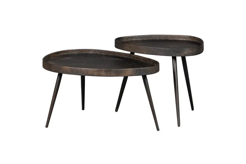 Soffbord Grov uppsättning av 2, undefined