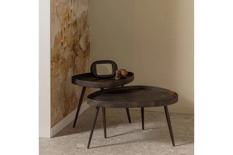 Soffbord Grov uppsättning av 2 - Möbler - Bord & matgrupper - Avlastningsbord - Satsbord