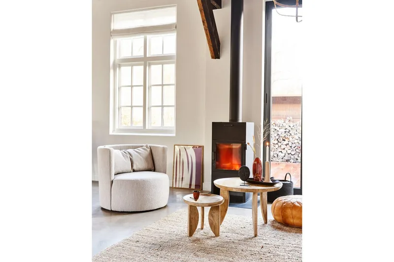 Soffbord Höga klackar set om 2 - Naturell - Möbler - Bord & matgrupper - Avlastningsbord - Satsbord