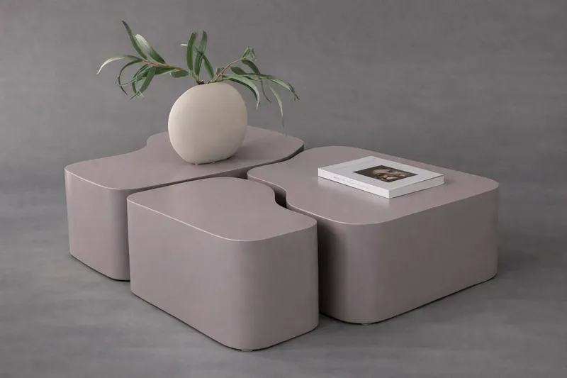 Soffbord Nordland 40 cm, Brun