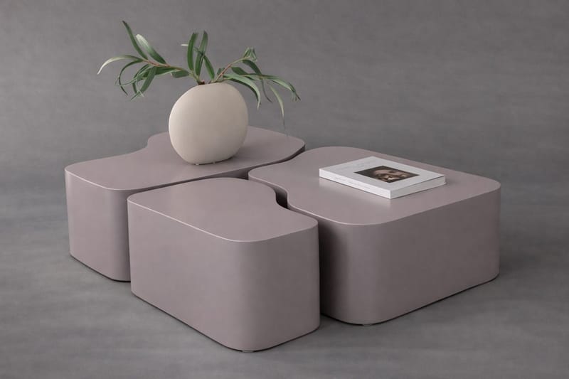 Soffbord Nordland 40 cm, Brun