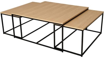 Soffbordsats Yrland 2+1 - Vitpigmenterad - Möbler - Bord & matgrupper - Avlastningsbord - Satsbord