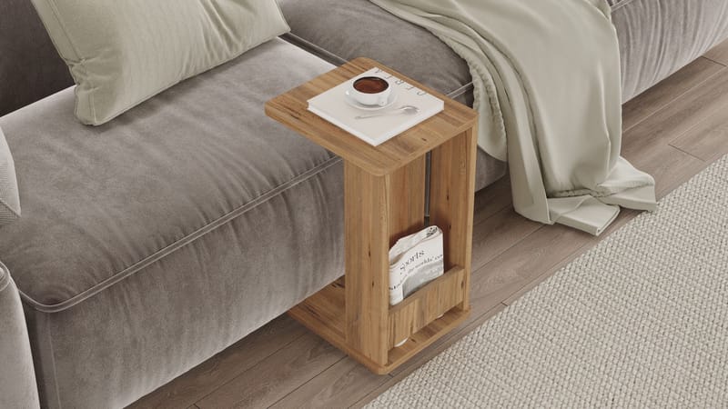 Solven Sidobord 32x42x55 cm - Atlantic Pine - Möbler - Bord & matgrupper - Avlastningsbord - Lampbord