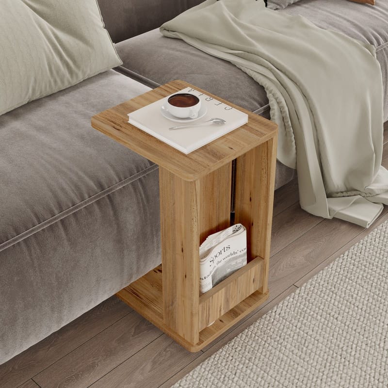 Solven Sidobord 32x42x55 cm - Atlantic Pine - Möbler - Bord & matgrupper - Avlastningsbord - Lampbord