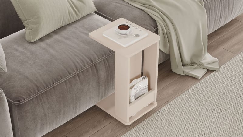 Solven Sidobord 32x42x55 cm - Sand - Möbler - Bord & matgrupper - Avlastningsbord - Lampbord