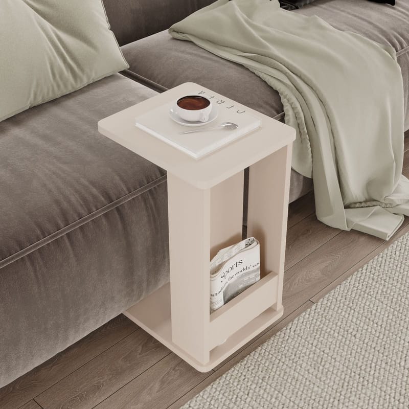 Solven Sidobord 32x42x55 cm - Sand - Möbler - Bord & matgrupper - Avlastningsbord - Lampbord