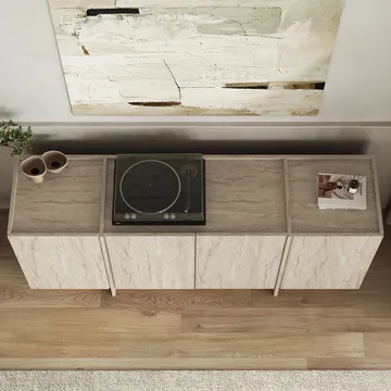 Sorlan Konsolbord 180 cm - Travertin - Möbler - Bord & matgrupper - Avlastningsbord - Hallbord