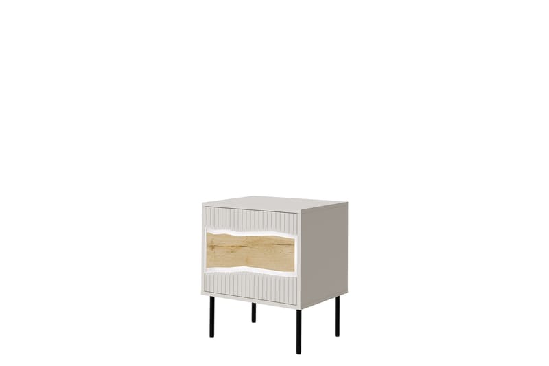 Stintino Sängbord 51 cm - Beige/Brun - Möbler - Bord & matgrupper - Avlastningsbord - Sängbord & nattduksbord