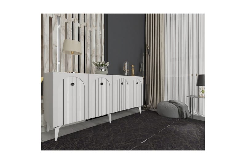 Sufiyan Konsollbord 150 cm - Vit - Möbler - Bord & matgrupper - Avlastningsbord - Hallbord