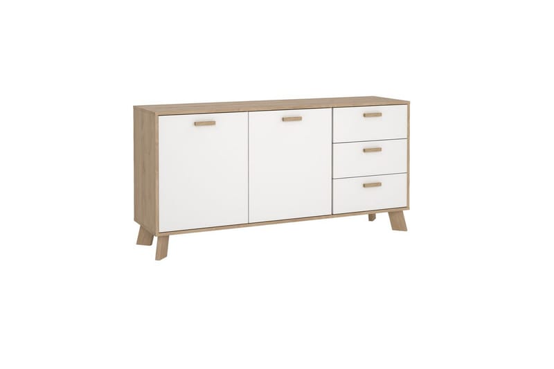 Sumita Konsollbord 147 cm - Vit/Natur - Möbler - Bord & matgrupper - Avlastningsbord - Hallbord