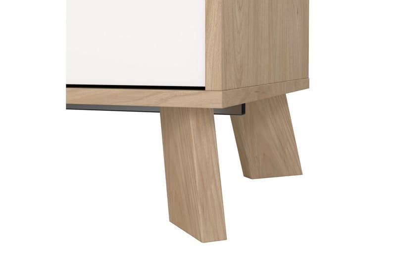 Sumita Konsollbord 147 cm - Vit/Natur - Möbler - Bord & matgrupper - Avlastningsbord - Hallbord