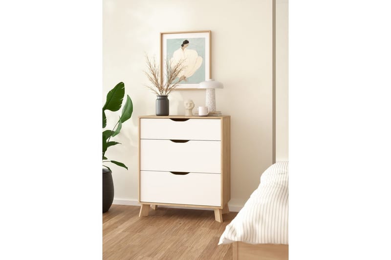Sumita Konsollbord 79 cm - Natur/Vit - Möbler - Bord & matgrupper - Avlastningsbord - Hallbord