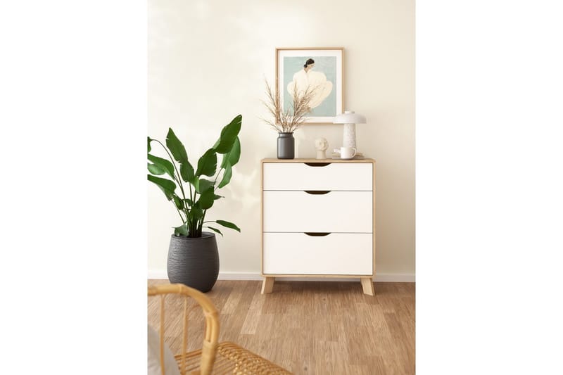 Sumita Konsollbord 79 cm - Natur/Vit - Möbler - Bord & matgrupper - Avlastningsbord - Hallbord