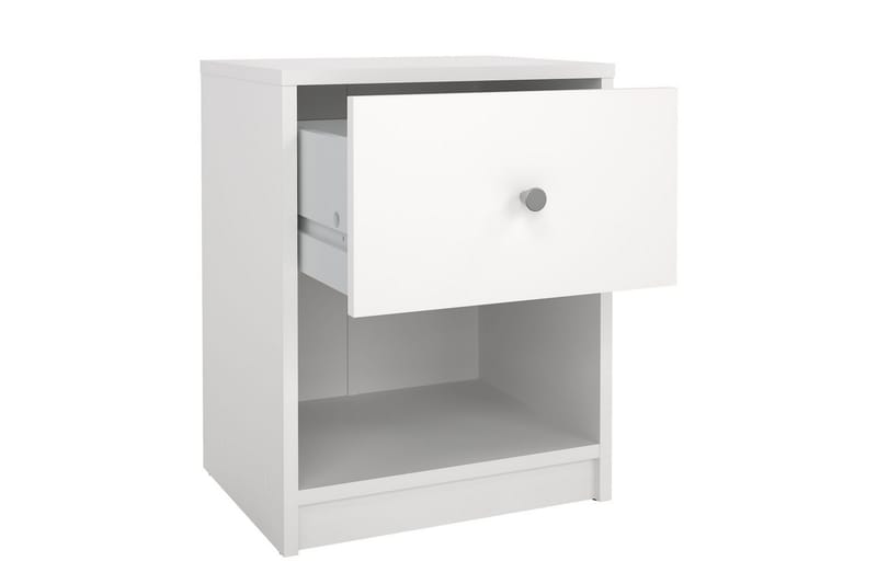 Sundra Sängbord 38 cm - Vit - Möbler - Bord & matgrupper - Avlastningsbord - Sängbord & nattduksbord